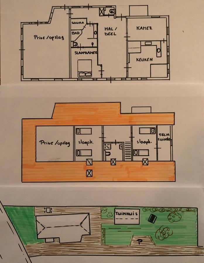 Vakantiehuis An Diek 斯塔普霍斯特 外观 照片